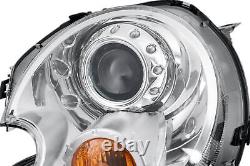 Mini Cooper One Left Xenon Chrome Orange Turn Signal Headlight 06-14