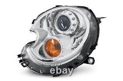 Mini Cooper One Left Xenon Chrome Orange Turn Signal Headlight 06-14