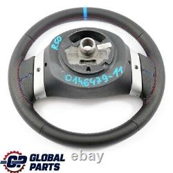 Mini Cooper One R50 Flywheel New Black Leather With 2 Stripes Tri Colored F