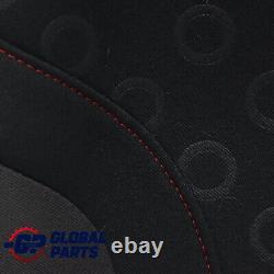 Mini Cooper One R50 Front Left Seat Fabric Seven Panther Black