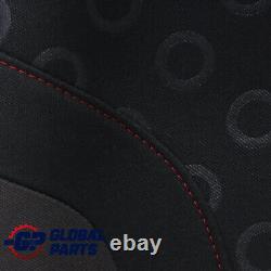 Mini Cooper One R50 Front Right Seat Fabric Seven Panther Black