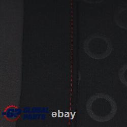 Mini Cooper One R50 Front Right Seat Fabric Seven Panther Black