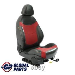 Mini Cooper One R50 R52 Fabric / Leather Front Right Sport Seat Red
