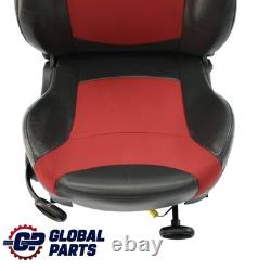 Mini Cooper One R50 R52 Fabric / Leather Front Right Sport Seat Red
