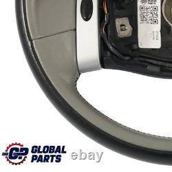 Mini Cooper One R50 R52 R53 Black Steering Wheel Gray Leather Steptronic