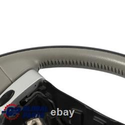 Mini Cooper One R50 R52 R53 Black Steering Wheel Gray Leather Steptronic