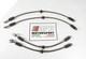 Mini Cooper One R50-r52 Sport Braided Steel Brake Lines Hp3 2001-2003
