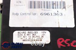Mini Cooper One R50 R53 Body Control Unit Basic Module BCM 6961363