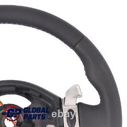 Mini Cooper One R50 R53 NEW Black Leather Steering Wheel 2 Spokes Steptronic