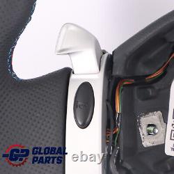 Mini Cooper One R50 R53 NEW Black Leather Steering Wheel 2 Spokes Steptronic