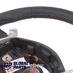 Mini Cooper One R50 R53 NEW Black Leather Steering Wheel 2 Spokes Steptronic