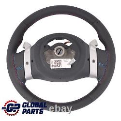 Mini Cooper One R50 R53 NEW Black Leather Steering Wheel 2 Spokes Steptronic