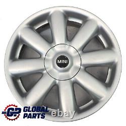 Mini Cooper One R50 R53 R55 R56 Silver Alloy Wheels 17 7J ET 48