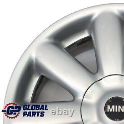 Mini Cooper One R50 R53 R55 R56 Silver Alloy Wheels 17 7J ET 48