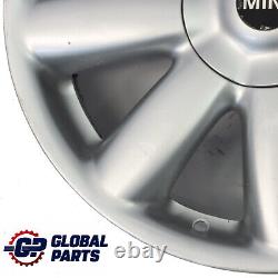 Mini Cooper One R50 R53 R55 R56 Silver Alloy Wheels 17 7J ET 48
