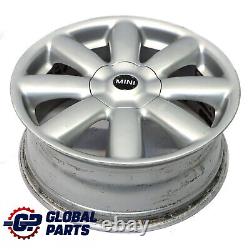 Mini Cooper One R50 R53 R55 R56 Silver Alloy Wheels 17 7J ET 48