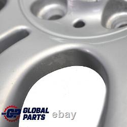Mini Cooper One R50 R55 R56 R57 Silver Alloy Wheel 17 7J Flame Spoke 97