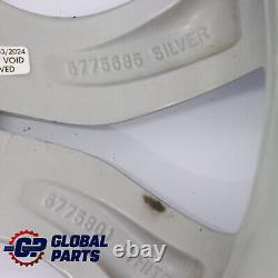 Mini Cooper One R50 R55 R56 R57 Silver Alloy Wheel 17 7J Flame Spoke 97
