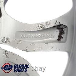 Mini Cooper One R50 R55 R56 R57 Silver Alloy Wheel 17 7J Flame Spoke 97