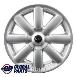 Mini Cooper One R50 R56 R57 silver alloy wheel 17 7J Crown Spokes 104