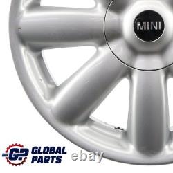 Mini Cooper One R50 R56 R57 silver alloy wheel 17 7J Crown Spokes 104