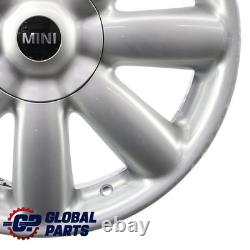 Mini Cooper One R50 R56 R57 silver alloy wheel 17 7J Crown Spokes 104