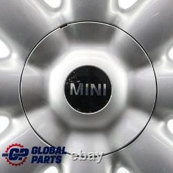 Mini Cooper One R50 R56 R57 silver alloy wheel 17 7J Crown Spokes 104