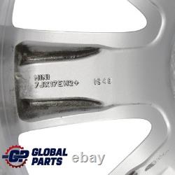 Mini Cooper One R50 R56 R57 silver alloy wheel 17 7J Crown Spokes 104