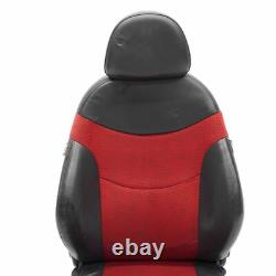 Mini Cooper One R50 Right Front Seat Sport Cloth / Leather Kaleido Red