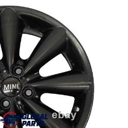 Mini Cooper One R55 R56 Black Alu Wheel Alloy 17 7j And 48 Conical