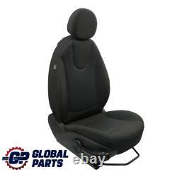Mini Cooper One R55 R56 Front Right Seat Cosmos Carbon Black Fabric
