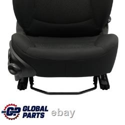 Mini Cooper One R55 R56 Front Right Seat Cosmos Carbon Black Fabric