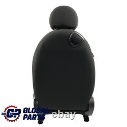 Mini Cooper One R55 R56 Front Right Seat Cosmos Carbon Black Fabric
