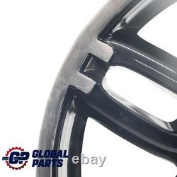 Mini Cooper One R55 R56 R57 Black Alloy Wheel 17 7J ET48 Twin Spoke 128
