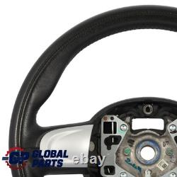 Mini Cooper One R55 R56 R57 R58 R59 R60 in Black Leather Sport Steering Wheel