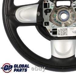 Mini Cooper One R55 R56 R57 R58 R59 R60 in Black Leather Sport Steering Wheel