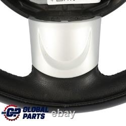 Mini Cooper One R55 R56 R57 R58 R59 R60 in Black Leather Sport Steering Wheel