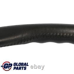 Mini Cooper One R55 R56 R57 R58 R59 R60 in Black Leather Sport Steering Wheel