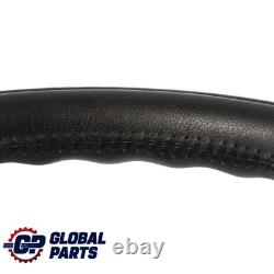 Mini Cooper One R55 R56 R57 R58 R59 R60 in Black Leather Sport Steering Wheel
