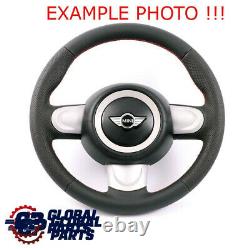 Mini Cooper One R55 R56 R57 R60 New Flywheel Sport Leather Flywheel Red 3 Rays