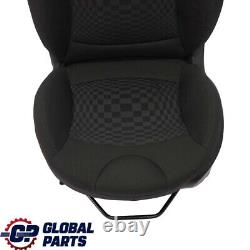 Mini Cooper One R55 R56 R57 Sport Cloth Fabric Checkered Front Left Seat