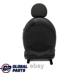 Mini Cooper One R55 R56 R57 Sport Cloth Fabric Checkered Front Left Seat
