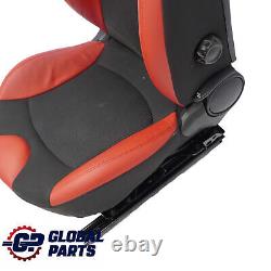 Mini Cooper One R55 R56 R57 Sport Siege Front Straight Fabric/red Leather