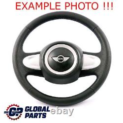 Mini Cooper One R55 R56 R60 New Leather Sport Steering Wheel, RED