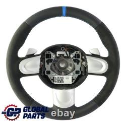 Mini Cooper One R55 R56 R60 R61 New Leather / Alcantara Sport Steering Wheel with Paddle Shifters