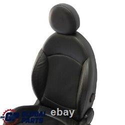 Mini Cooper One R55 R56 Seats Drivers Seat Front Sport Right Leather Black