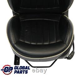 Mini Cooper One R55 R56 Sport Lounge Seat Front Left in Black Leather