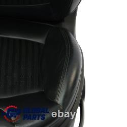 Mini Cooper One R56 Front and Rear Sport Seats in Heated Black Leather