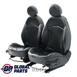 Mini Cooper One R56 Front and Rear Sport Seats in Heated Black Leather