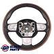 Mini Cooper One R56 R55 R57 Multifunction Sport Steering Wheel Wood / Black Leather